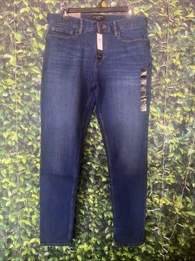 Banana Republic Dark Blue Straight Leg Jeans